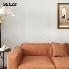 Load image into Gallery viewer, SEEZZ Non-Woven Peel and Stick Wallpaper Vintage Concrete 3D Embossed Wallpaper Removable Decorative Wall Paper for Living Room Bedroom 20.88" x 374"