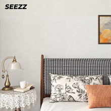 Load image into Gallery viewer, SEEZZ Non-Woven Peel and Stick Wallpaper Vintage Concrete 3D Embossed Wallpaper Removable Decorative Wall Paper for Living Room Bedroom 20.88" x 374"