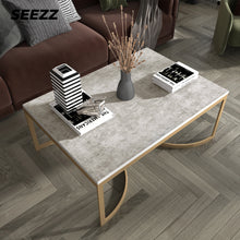 Load image into Gallery viewer, SEEZZ Grey Concrete Wallpaper Peel and Stick Wallpaper Texture Peel and Stick Concrete Contact Paper for Countertops Waterproof Removable Vintage 24"x200"