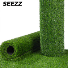 Load image into Gallery viewer, SEEZZ Artificial Grass Table Runners 1x5 Feet 5pcs Outdoor Green Fake Grass Turf Mat Grass Rug Grass Mats for Crafts Patio Wall Garden Yard Decor