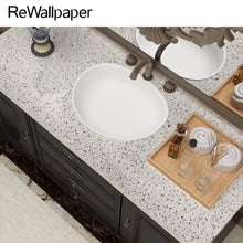 Load image into Gallery viewer, ReWallpaper Granite Countertop Contact Paper Waterproof Self Adhesive Marble Wallpaper Peel and Stick Countertops for Kitchen Counter Tops Table Bathroom Desk Cover Removable Wall Paper 15.8x78.8 Inch