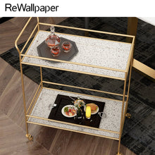 Load image into Gallery viewer, ReWallpaper Granite Countertop Contact Paper Waterproof Self Adhesive Marble Wallpaper Peel and Stick Countertops for Kitchen Counter Tops Table Bathroom Desk Cover Removable Wall Paper 15.8x78.8 Inch