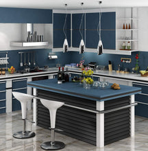 Load image into Gallery viewer, Livelynine Peel and Stick Wallpaper Blue Teal Contact Paper Decorative Vinyl Self Adhesive Fadeless Bulletin Board Paper Roll for Classroom School Party Decorations Removable Waterproof