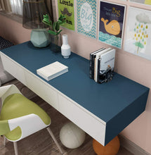 Load image into Gallery viewer, Livelynine Peel and Stick Wallpaper Blue Teal Contact Paper Decorative Vinyl Self Adhesive Fadeless Bulletin Board Paper Roll for Classroom School Party Decorations Removable Waterproof