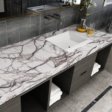Load image into Gallery viewer, Livelynine Marble Countertop Peel and Stick Vinyl Waterproof Marble Wallpaper Peel and Stick Countertops for Kitchen Desk Table Counter Top Covering Paper 15.8x78.8 Inch