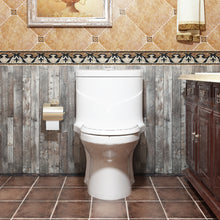 Load image into Gallery viewer, Livelynine Shiplap Wallpaper Peel and Stick Shiplap Planks Removable Contact Paper for Cabinets Wall Paper Rustic Classroom Shiplap Bulletin Board Paper Roll Faux Barn Wood Wallpaper Gray