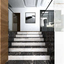 Load image into Gallery viewer, Livelynine Marble Contact Paper for Countertops Kitchen Countertop Peel and Stick Wallpaper for Bathroom Sink Shower Desk Cover Adhesive Paper for Furniture Waterproof Removable 15.8x78.8 Inch