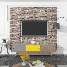 Load image into Gallery viewer, Livelynine Brick Wallpaper Peel and Stick Stone Wall Paper Decorations for Bedroom 3D Wall Panels Brick Wall Decals Removable Looks Real Brick Wall Panels