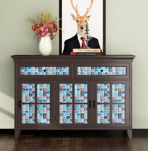 Load image into Gallery viewer, Livelynine Waterproof Wallpaper for Bathroom Shower Wall Decorative Contact Paper Self Adhesive for Furniture Stickers Kitchen Backsplash Tiles Peel and Stick Counter Removable Blue Mosaic