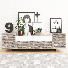 Load image into Gallery viewer, Livelynine Brick Wallpaper Peel and Stick Stone Wall Paper Decorations for Bedroom 3D Wall Panels Brick Wall Decals Removable Looks Real Brick Wall Panels