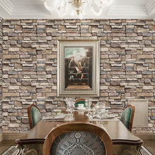 Load image into Gallery viewer, Livelynine Brick Wallpaper Peel and Stick Stone Wall Paper Decorations for Bedroom 3D Wall Panels Brick Wall Decals Removable Looks Real Brick Wall Panels