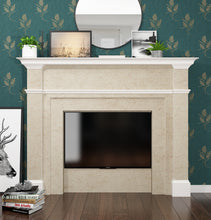 Load image into Gallery viewer, Livelynine Vintage Gold Textured Wallpaper Stick and Peel Beige Concrete Contact Paper Decorative Bedroom Wallpaper Retro Apartments Bathroom Farmhouse Wall Paper Sticker Pull and Stick on