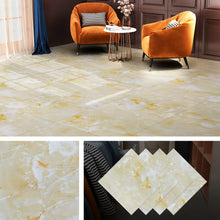 Load image into Gallery viewer, Livelynine Peel and Stick Floor Tile Waterproof 12X12 Inch Beige Gold Marble Vinyl Flooring for Kitchen Living Room Bedroom Kids Room RV Bathroom Flooring Self Adhesive Floor Tile Stickers