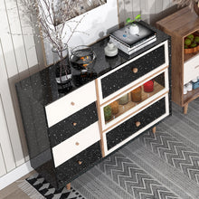 Load image into Gallery viewer, Livelynine 197 X 36 Inch Wide Contact Paper Black Galaxy Granite Countertop Peel and Stick Waterproof Stick on Countertops Kitchen Wallpaper Marble Paper for Counter Covers Kitchen Island Desk