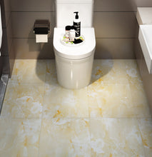 Load image into Gallery viewer, Livelynine Peel and Stick Floor Tile Waterproof 12X12 Inch Beige Gold Marble Vinyl Flooring for Kitchen Living Room Bedroom Kids Room RV Bathroom Flooring Self Adhesive Floor Tile Stickers