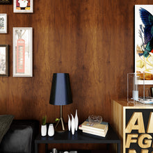 Load image into Gallery viewer, Livelynine Wide Wood Contact Paper Kitchen Cabinet Peel and Stick Wallpaper Wood Grain Adhesive Paper for Furniture Countertops Desk Removable Waterproof