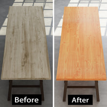 Load image into Gallery viewer, Livelynine Large Wood Countertop Contact Paper Waterproof Kitchen Cabinet Wallpaper Peel and Stick Vinyl Countertop Furniture Pine Wood Grain Vinyl Wrap Desk Doors Table Cabinet Cover