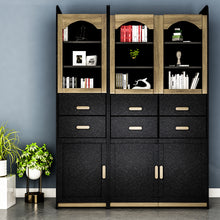 Load image into Gallery viewer, Livelynine Textured Black Wallpaper Peel and Stick Removable Contact Paper Peel and Stick Wall Paper Roll for Bedroom Adults Boys Cubicle Apartments Living Room Wall Covering Waterproof