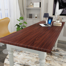 Load image into Gallery viewer, Livelynine Wide Width Dark Wood Contact Paper for Countertops Desk Kitchen Cabinet Adhesive Paper for Furniture Peel and Stick Wallpaper for Kitchen Black Wood Removable Waterproof Wide