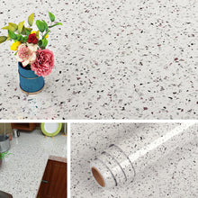 Load image into Gallery viewer, Livelynine Terrazzo Contact Paper Granite Countertop Adhesive Waterproof Peel and Stick Countertops Kitchen Counter Desk Furniture Shelves Table Paper Sticker Removable