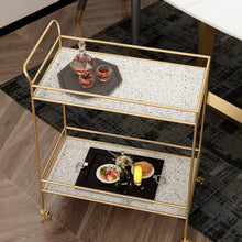 Load image into Gallery viewer, Livelynine Terrazzo Contact Paper Granite Countertop Adhesive Waterproof Peel and Stick Countertops Kitchen Counter Desk Furniture Shelves Table Paper Sticker Removable