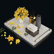 Load image into Gallery viewer, Livelynine Terrazzo Contact Paper Granite Countertop Adhesive Waterproof Peel and Stick Countertops Kitchen Counter Desk Furniture Shelves Table Paper Sticker Removable