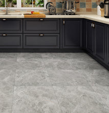 Load image into Gallery viewer, Livelynine Peel and Stick Floor Tile 12X12 Inch Grey Concrete Vinyl Flooring Peel and Stick Tile for Kitchen Flooring Bathroom Lamiante Flooring Waterproof Linoleum Flooring Tiles Sticky