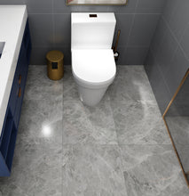 Load image into Gallery viewer, Livelynine Peel and Stick Floor Tile 12X12 Inch Grey Concrete Vinyl Flooring Peel and Stick Tile for Kitchen Flooring Bathroom Lamiante Flooring Waterproof Linoleum Flooring Tiles Sticky