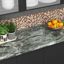 Load image into Gallery viewer, Livelynine Charcoal Concrete Wallpaper Peel and Stick Grey Contact Paper for Countertops Kitchen Counter Top Accent Wall Cabinet Covers Waterproof Wall Paper Sticker Pull and Stick Marble