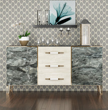 Load image into Gallery viewer, Livelynine Charcoal Concrete Wallpaper Peel and Stick Grey Contact Paper for Countertops Kitchen Counter Top Accent Wall Cabinet Covers Waterproof Wall Paper Sticker Pull and Stick Marble