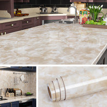 Load image into Gallery viewer, Livelynine 197 x 36 Inch Wide Marble Contact Paper Peel and Stick Countertops Granite Self Adhesive Wallpaper Kitchen Counter Top Paper Table Top Desk Cover Removable Waterproof