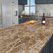 Load image into Gallery viewer, Livelynine 197 x 36 Inch Contact Paper for Countertops Peel and Stick Wallpaper Marble Kitchen Countertop Table Furniture Desk Cover Self Adhesive Waterproof Removable Counter Tops Laminates