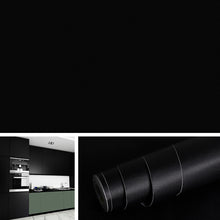 Load image into Gallery viewer, Livelynine Peel and Stick Wallpaper Black Contact Paper Self Adhesive Wall Paper Roll for Walls Desk Countertops Bedroom Cabinets Bathroom Windows Appliances Removable Waterproof