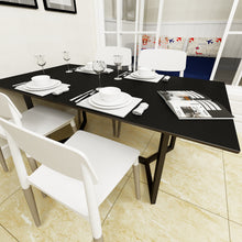 Load image into Gallery viewer, Livelynine Peel and Stick Wallpaper Black Contact Paper Self Adhesive Wall Paper Roll for Walls Desk Countertops Bedroom Cabinets Bathroom Windows Appliances Removable Waterproof