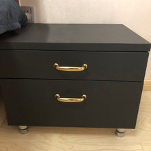 Load image into Gallery viewer, Livelynine Peel and Stick Wallpaper Black Contact Paper Self Adhesive Wall Paper Roll for Walls Desk Countertops Bedroom Cabinets Bathroom Windows Appliances Removable Waterproof