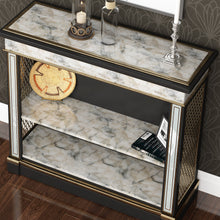 Load image into Gallery viewer, Livelynine Pacific Blue Marble Contact Paper Self Adhesive Wallpaper for Kitchen Marble Countertop Peel and Stick Waterproof Table Top Cover Desk Bathroom Countertop Paper Vinyl Sticker