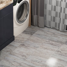 Load image into Gallery viewer, Livelynine Waterproof Peel and Stick Floor Tile 12"x12" Speckled Stone Vinyl Flooring Bathroom Self Adhesive Floor Tiles Peel and Stick Flooring for Kitchen Laundry Basement Laminate Linoleum