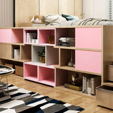 Load image into Gallery viewer, Livelynine Pink Wallpaper Peel and Stick Decorative Contact Paper for Girls Bedroom Walls Dorm Kids Room School Locker Decor Waterproof Removable Self Adhesive