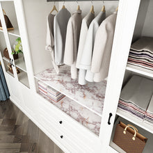 Load image into Gallery viewer, Livelynine 197x24 Inch Marble Contact Paper Self Adhesive Granite Wallpaper Peel and Stick Countertops for Kitchen Vinyl Wrap Waterproof Marble Desk Bathroom Vanity Countertop Covers Removable Wide