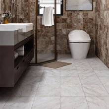 Load image into Gallery viewer, Livelynine Light Grey Peel And Stick Flooring Bathroom Floor Tiles Peel And Stick Vinyl Flooring For Bathroom Kitchen Waterproof Laminate Flooring Stick On Floor Tile Sticky Linoleum 12X12 Inch