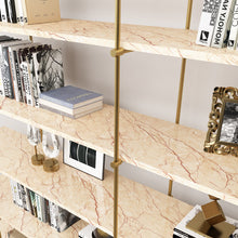 Load image into Gallery viewer, Livelynine Vinyl Countertop Contact Paper Waterproof Marble Wallpaper Peel and Stick Counter Top Covers Marble Desk Table Cover Bathroom Washable Wallpaper for Kitchen Counter Decor 15.8x78.8 Inch