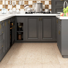 Load image into Gallery viewer, Livelynine Floor Tiles Peel and Stick Waterproof Vinyl Flooring Sheet Stick on Floor Tile for Kitchen Floor Tiles Peel and Stick Tiles for Floor Bathroom Flooring Sticky Covering Laminate 12X12