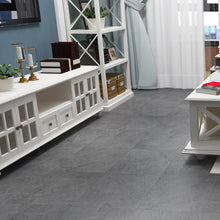 Load image into Gallery viewer, Livelynine Industrial Concrete Vinyl Flooring Peel and Stick Floor Vinyl Sticker Tiles Waterproof Stick On Floor Tile for Bathroom Kitchen Bedroom Laminate Flooring Sticky Covering 12X12 in