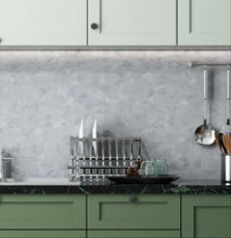 Load image into Gallery viewer, Livelynine Removable Modern Wallpaper for Bedroom Aesthetic Blue Grey Wallpaper Peel and Stick Modern Gray Wall Paper Roll for Living Room Wall Accent Kitchen Bathroom Cabinet Waterproof 15.8"X78.8"